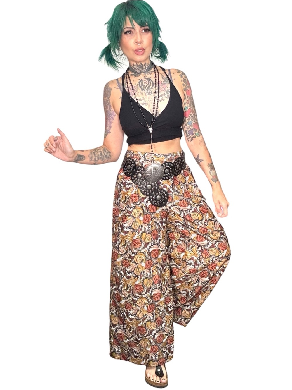 Wide leg pants